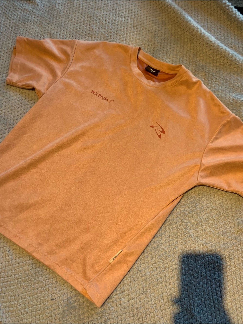 PCLProject Heavyweight Suede T-Shirt